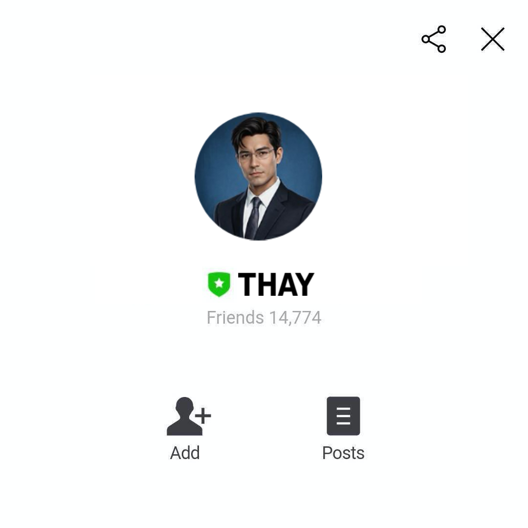 Add Dupe as friend on LINE